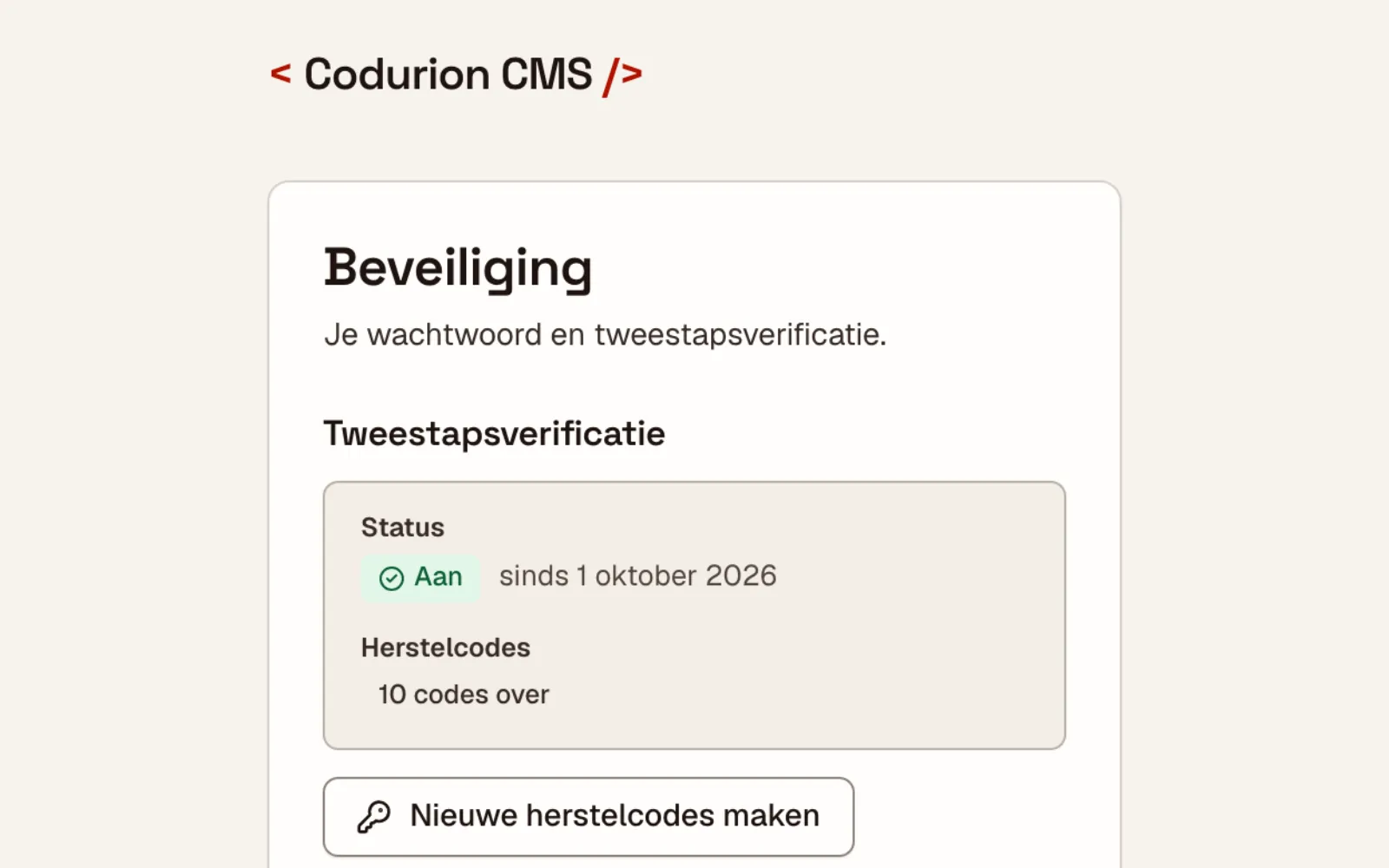 Accountbeveiliging met verplichte tweestapsverificatie